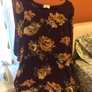 Everly Floral Shirt Dress